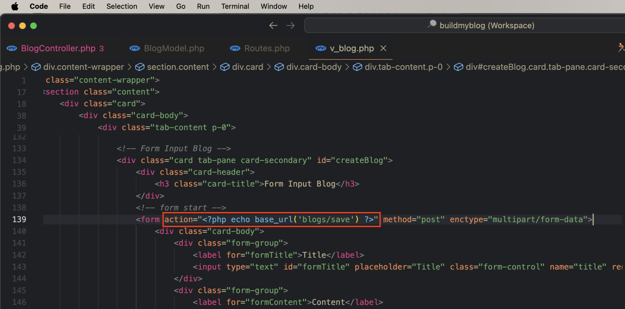 Blog Development and Profile Management Using CodeIgniter4 (Part 4-Home ...